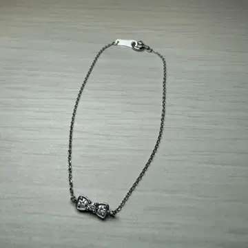 BAR 플라티나 850 1000 다이아몬드 팔찌 0.09ct