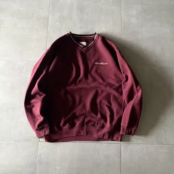 90's Eddie Bauer V neck sweat