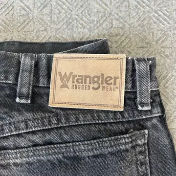 구제 의류 Wrangler 블랙 데님