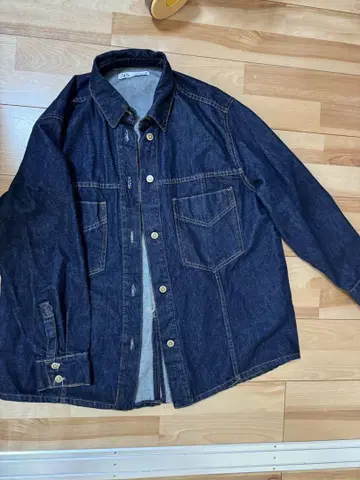 ZARA 데님 셔츠 데님 자켓 사이즈 L