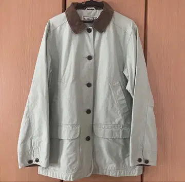 L.L.Bean 민트 그린 커버올 L 90s