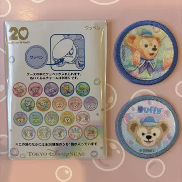 더피&프렌즈 20주년 컬러풀 해피니스 와펜 더피