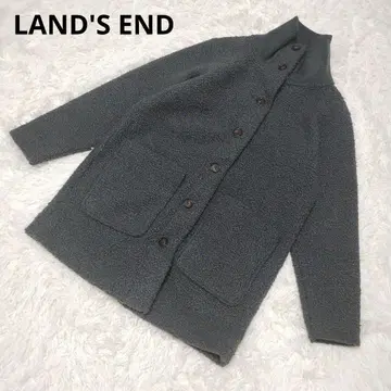 [ LAND'S END ] 랜즈 엔드(M) 플리스 보아 자켓 무지