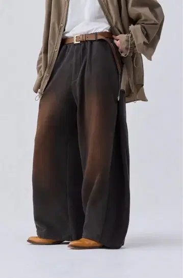 Soerte 3way loose inside out sweat pants