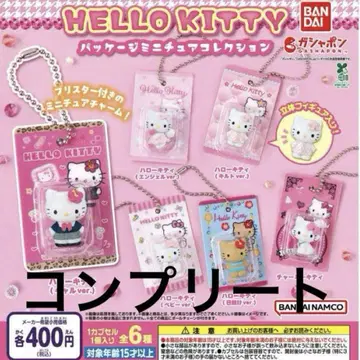 HELLO KITTY 패키지 미니어처 컬렉션 키티 컴플리트