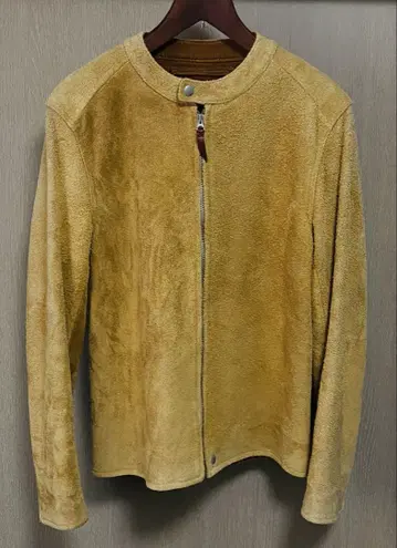 GERUGA 겔가 GR-J-77 가죽 자켓 스웨이드 size 2