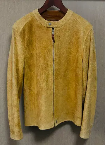 GERUGA 겔가 GR-J-77 가죽 자켓 스웨이드 size 2