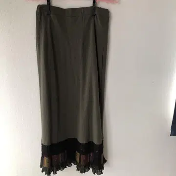 논 논 도르 그린 플레어 스커트