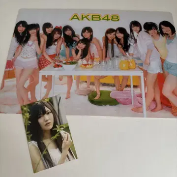 AKB48 미니 트레이딩 카드 책받침