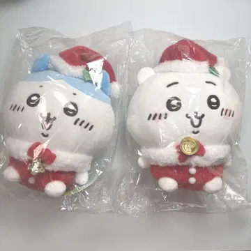 치이카와 (먼작귀) 하치와레 산타 봉제 인형 S