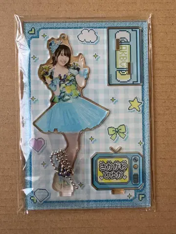 AKB48 사카카와 히카루 마음의 플래카드 아크릴 스탠드 키링