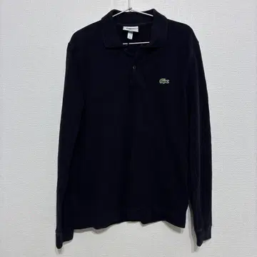라코스테 긴팔 피케 셔츠 네이비