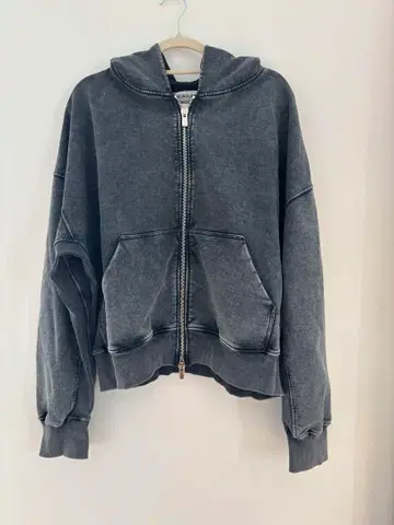 5ROADLESS 그레이 집업 후드티 택 포함 새상품 S 사이즈