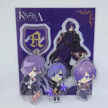 유키무라. Knight-기사-A- 아크릴 스탠드 키링 세트