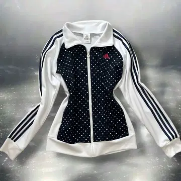00s 도트 adidas 트랙 자켓 y2k 위시코어 헤이세이