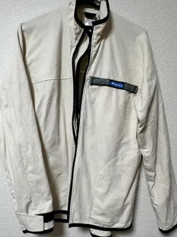 KAVU 크림색 집업 자켓