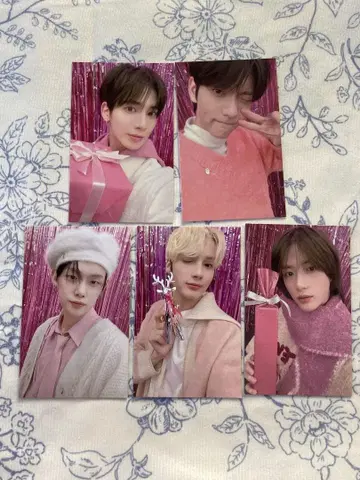 TXT kbs 뮤직 musicbank 5장 트레이딩 카드