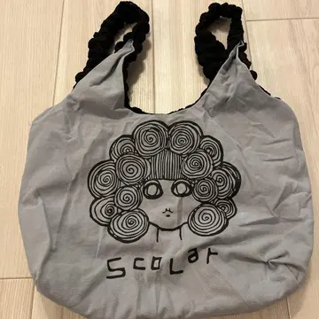 scolor 토트백 리버서블 내용물 블랙