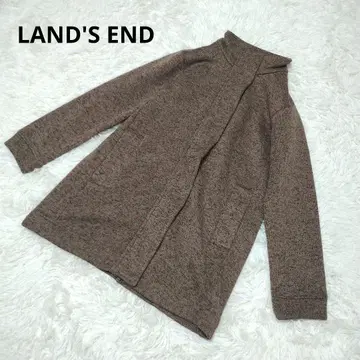 [ LAND'S END ] 랜즈 엔드 (M) 하프 코트 자켓 무지 아우터