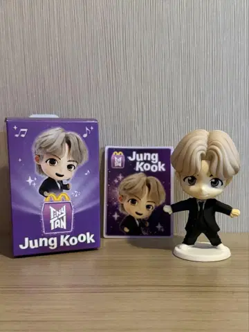 한국 맥도날드 Tiny Tan Jung Kook 피규어