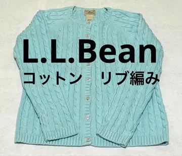 L.L.BEAN 엘엘빈 코튼 리브 니트 스웨터