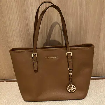 MICHAEL KORS 브라운 토트백