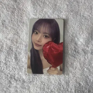 LE SSERAFIM 움채 트레이딩 카드 EASY showcase