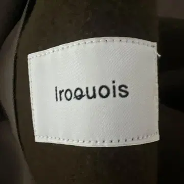 Iroquois 올리브 테일러드 자켓
