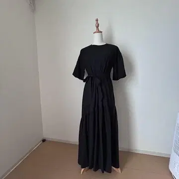 새상품급 HARE 원피스 블랙 프리 사이즈