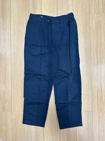 PERRY ELLIS 슬랙스 34 x 30 레이온 폴리에스테르 블랙