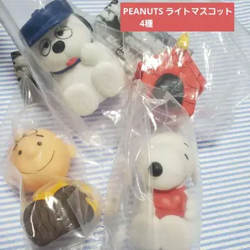 PEANUTS 라이트 마스코트 4종