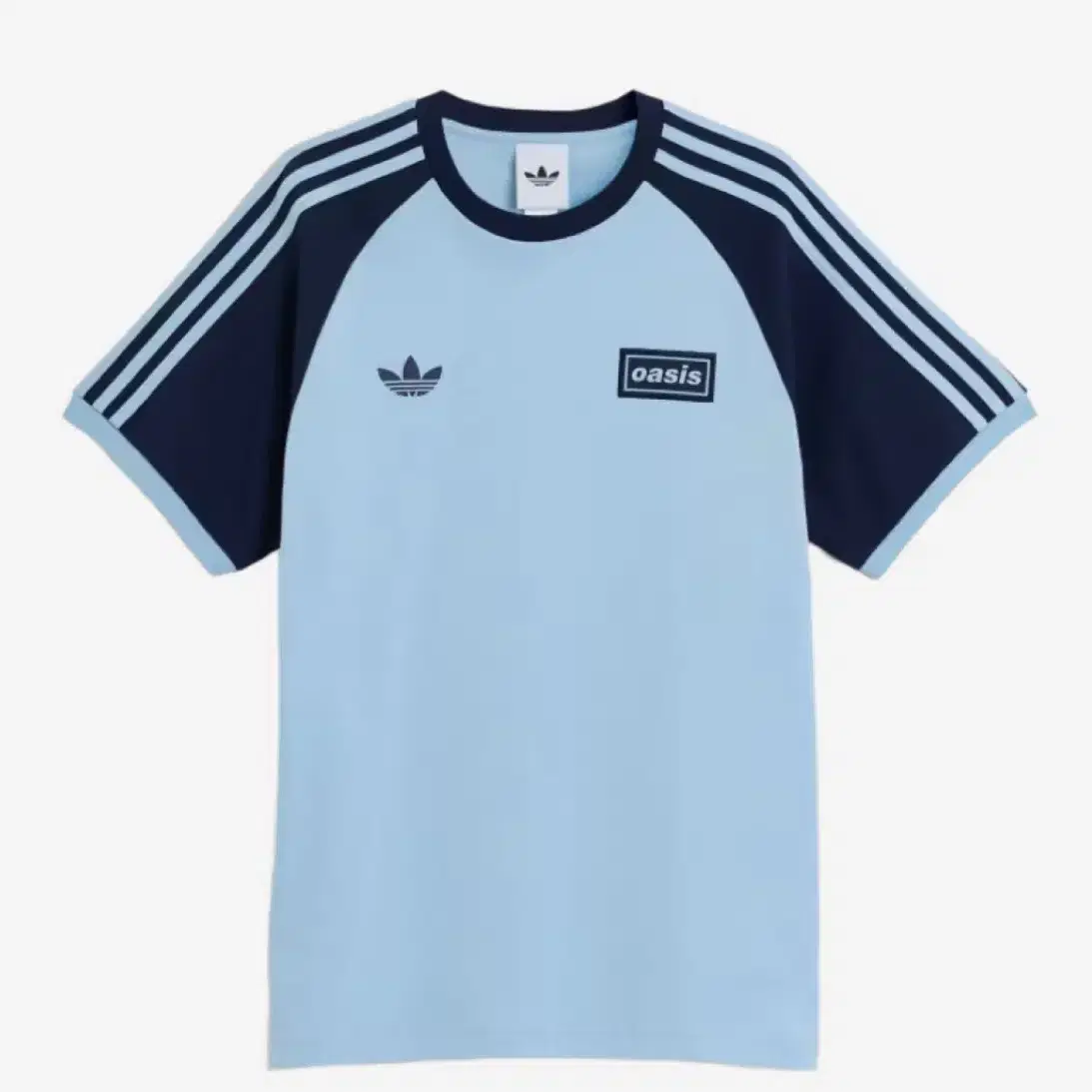 ADIDAS | 아디다스 XS size Adidas x Oasis Goods T Clear Sky Night
