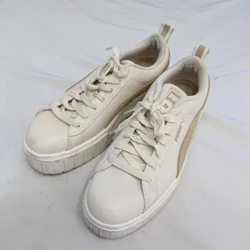 PUMA MAYZE OW BEIGE 스니커즈 25cm