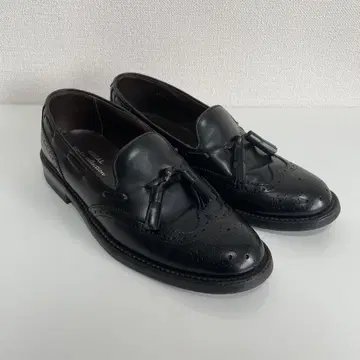 REGAL 윙팁 태슬 로퍼 25EE 블랙