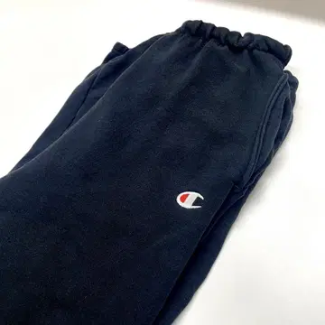Champion 스웨트 팬츠 리버스 위브 블랙 남성용 M