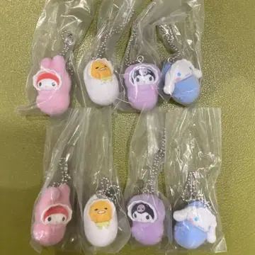 산리오 캐릭터즈 아기 싸개 마스코트 3개 묶음 판매