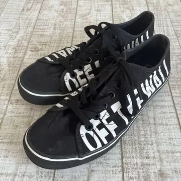 Vans OFF THE WALL 스니커즈 10 US 블랙