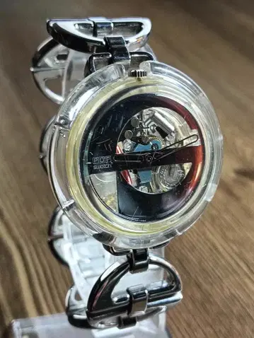 스와치 POP 스켈레톤 손목시계 AG1999