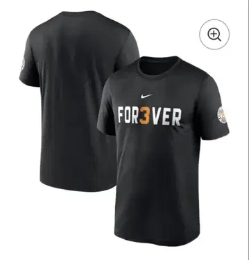 Nike FOR3VER 블랙 티셔츠