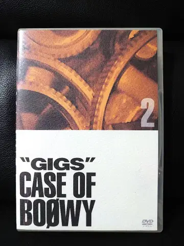 DVD BOOWY GIGS CASE OF BOOWY 2