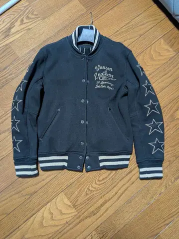 Vanson Leathers 바시티 자켓 XL 블랙