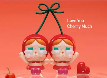 POPMART crybaby crying for love 체리