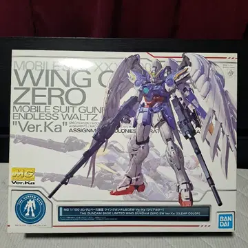 MG WING GUNDAM ZERO EW Ver.Ka 클리어 컬러