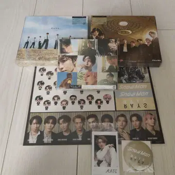 SnowMan RAYS 미개봉 특전 포함 3형태