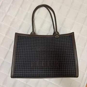 Maison de FLEUR 토트백 다크 브라운