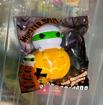 스퀴즈 큐티 크리에이티브 몬스터 인형 미이라 호박