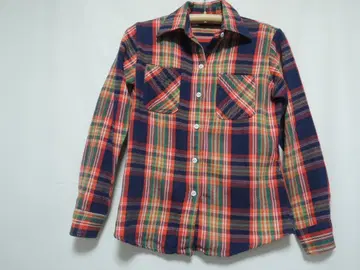70s JCPenney 빅맥 헤비 플란넬 셔츠 7/8