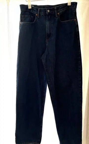 Gap 배기 데님 32x32 네이비