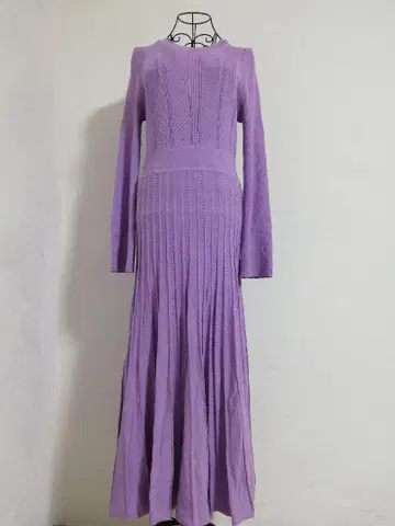 니트 롱 원피스