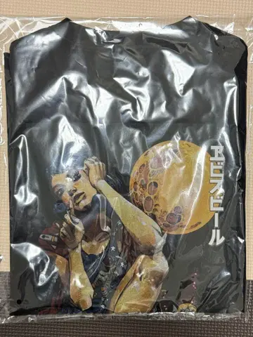 에비수 맥주 x 아라키 히로히코 T셔츠 문라이트 로켓 XL